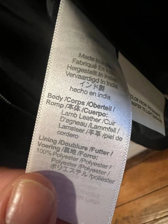 Madewell Black Asymmetrical Leather Moto Jacket - Picture 3 of 12